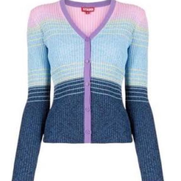 STAUD Sweaters - STUAD Striped Cardigan (new with tags)
